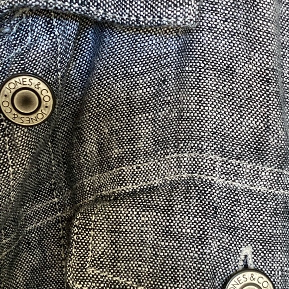 Linen jean jacket - Picture 5 of 5